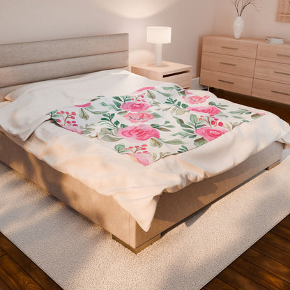 Plush Flamingo Blanket, Cozy Home Decor, Gift for Flamingo Lovers, Cute Throw for Kids, Bedding for All Seasons, Beach-Themed Decor