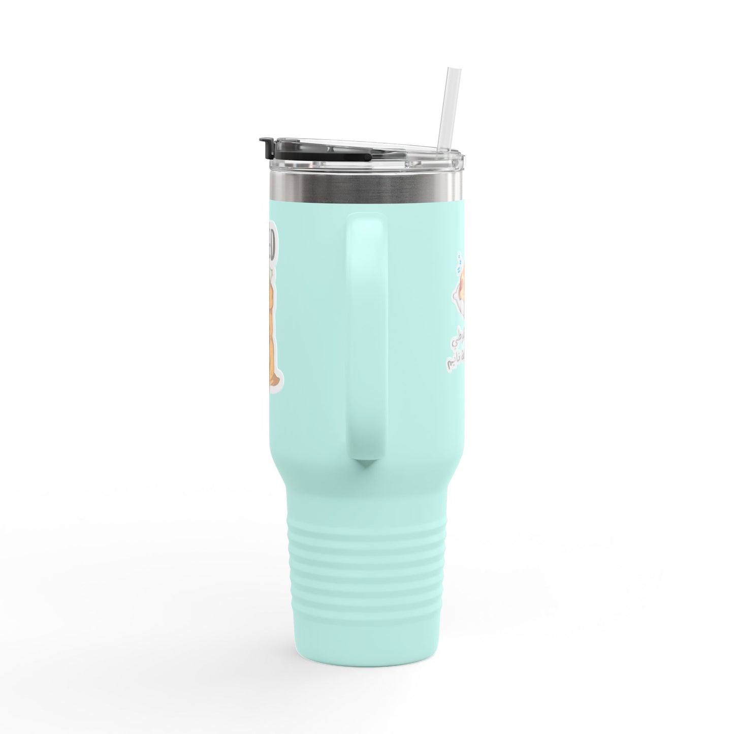 Insulated Travel Mug | Funny Coffee Cup for On-the-Go | Perfect Gift for Coffee Lovers | 40oz Thermal Mug for Work, Road Trips, or Parties